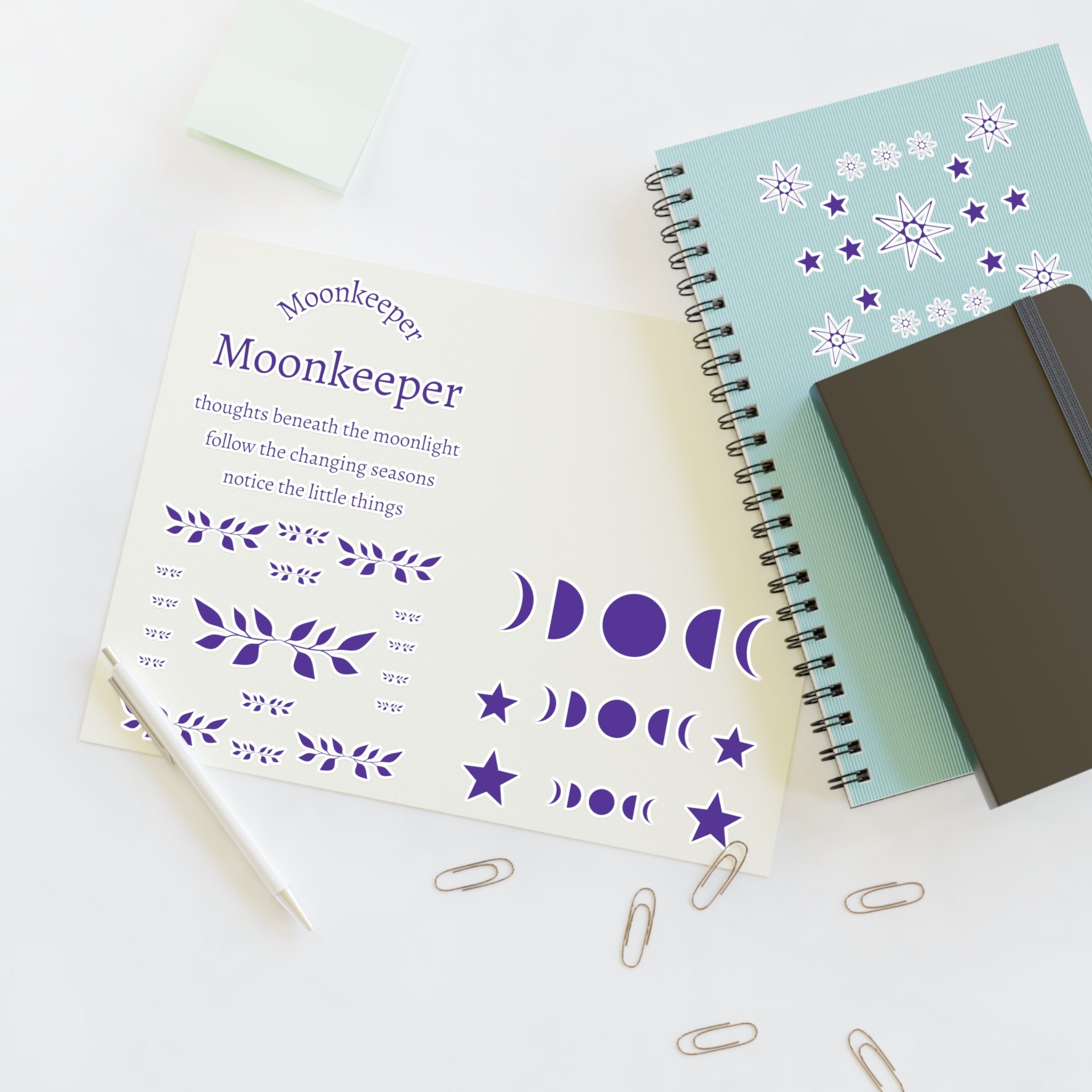 The Moonkeeper Sticker Sheet