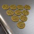 Funny Button Magnet - I am a very serious goose
