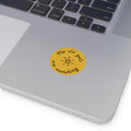 Pagan Old Gods Are Watching Round Vinyl Sticker | Heathen Occult Decal