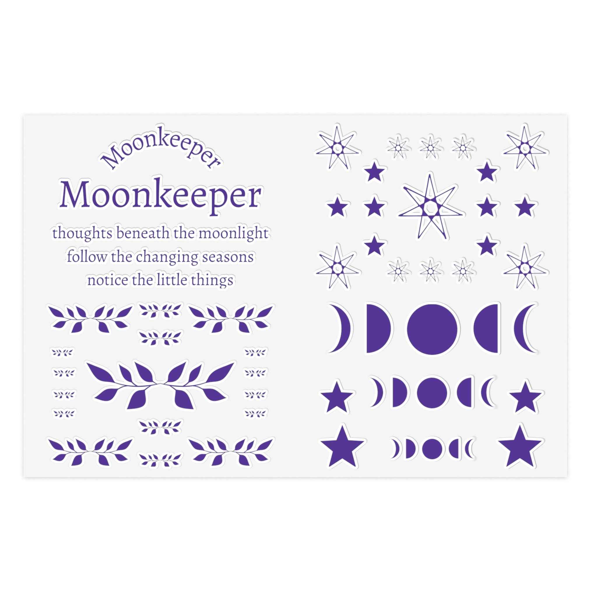 The Moonkeeper Sticker Sheet