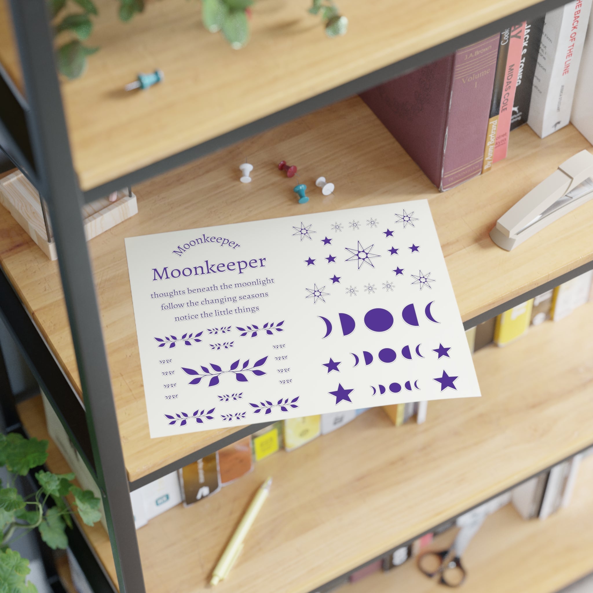 The Moonkeeper Sticker Sheet