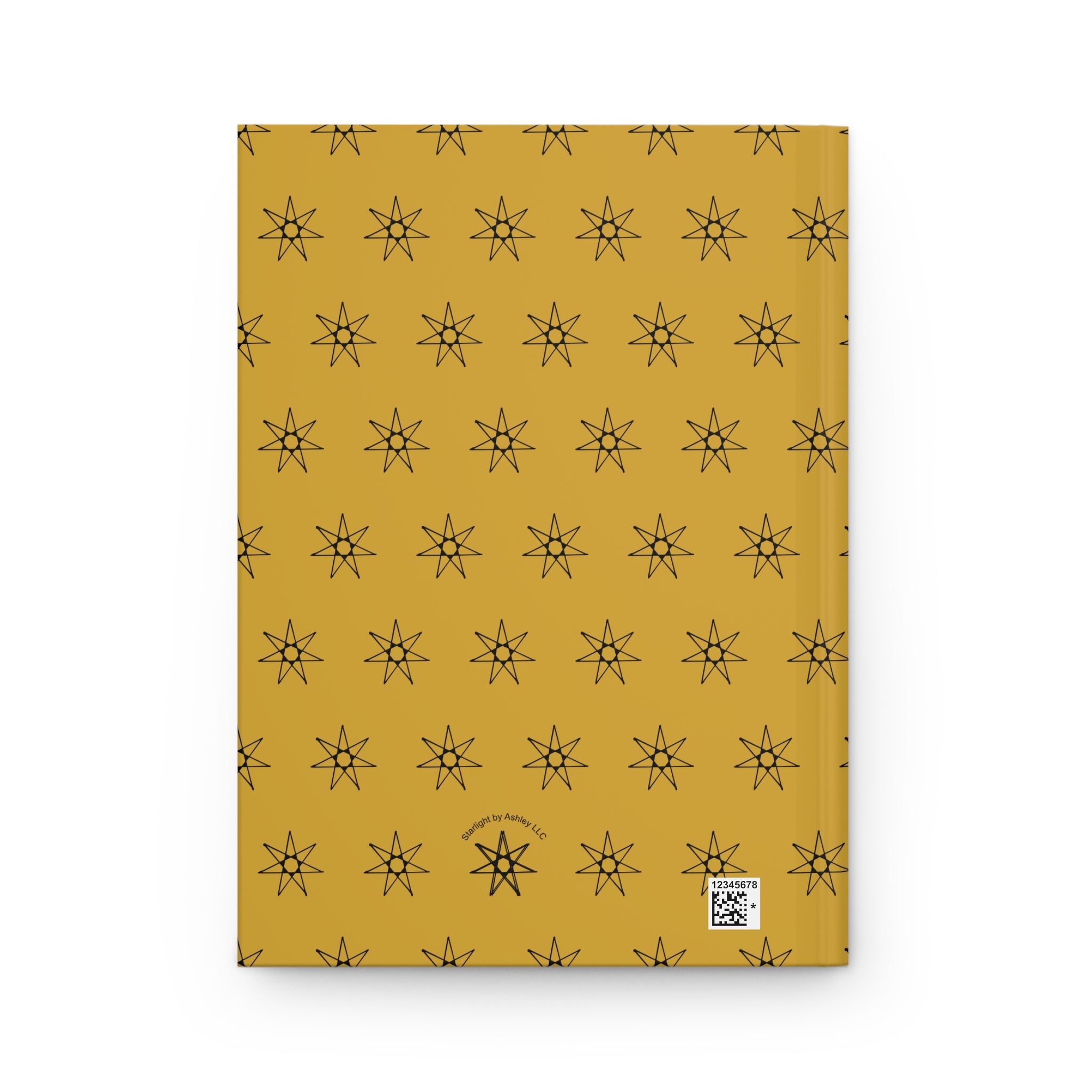 Starburst Yellow Hardcover Journal A5 | Matte