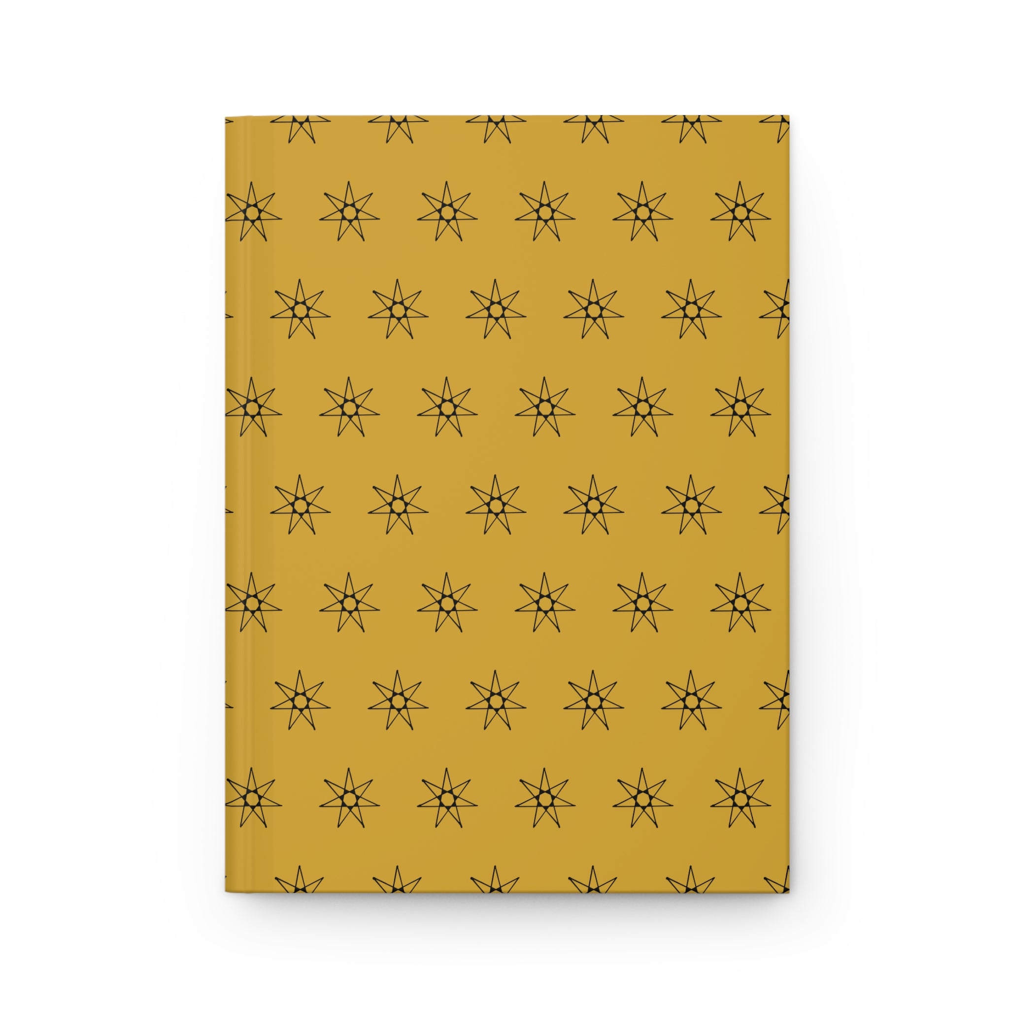 Starburst Yellow Hardcover Journal A5 | Matte