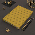 Starburst Yellow Hardcover Journal A5 | Matte