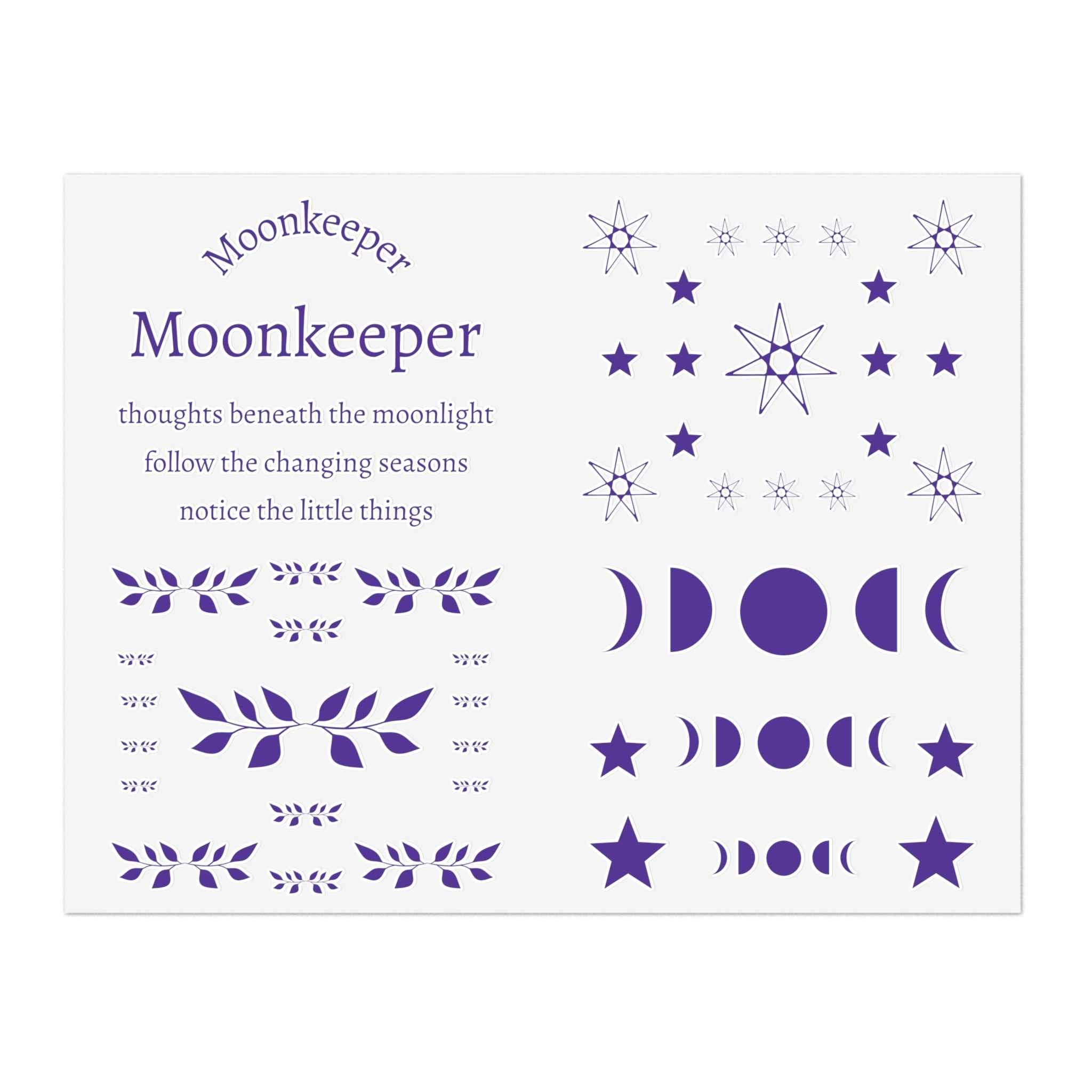 The Moonkeeper Sticker Sheet