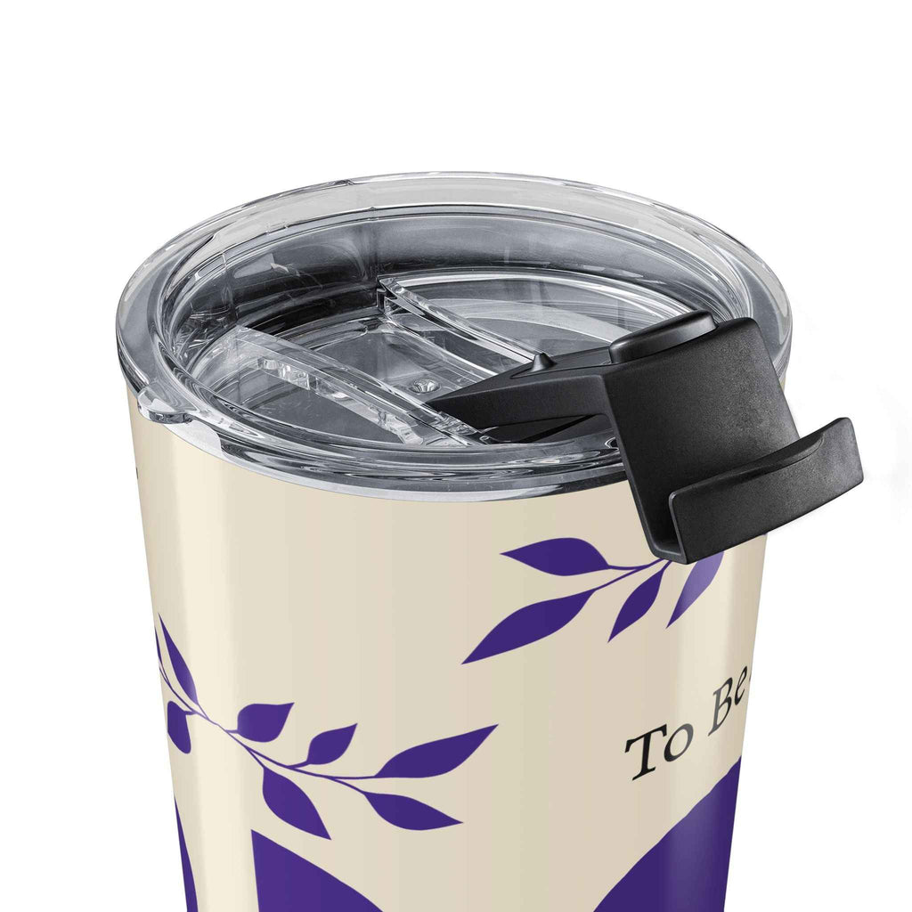 Moonkeeper Tumbler 20oz | Purple Crescent Moon Design