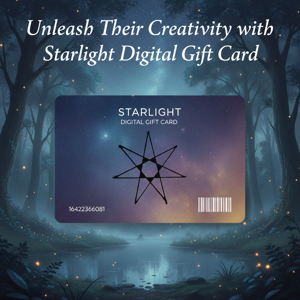Starlight Digital Gift Card - Unleash Their Creativity with Starlight By Ashley LLC