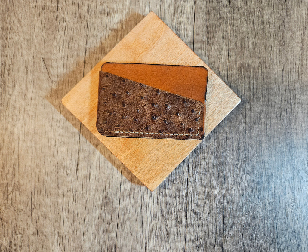 The Hearthside Pocket Trio — All-Cow Leather Wallet