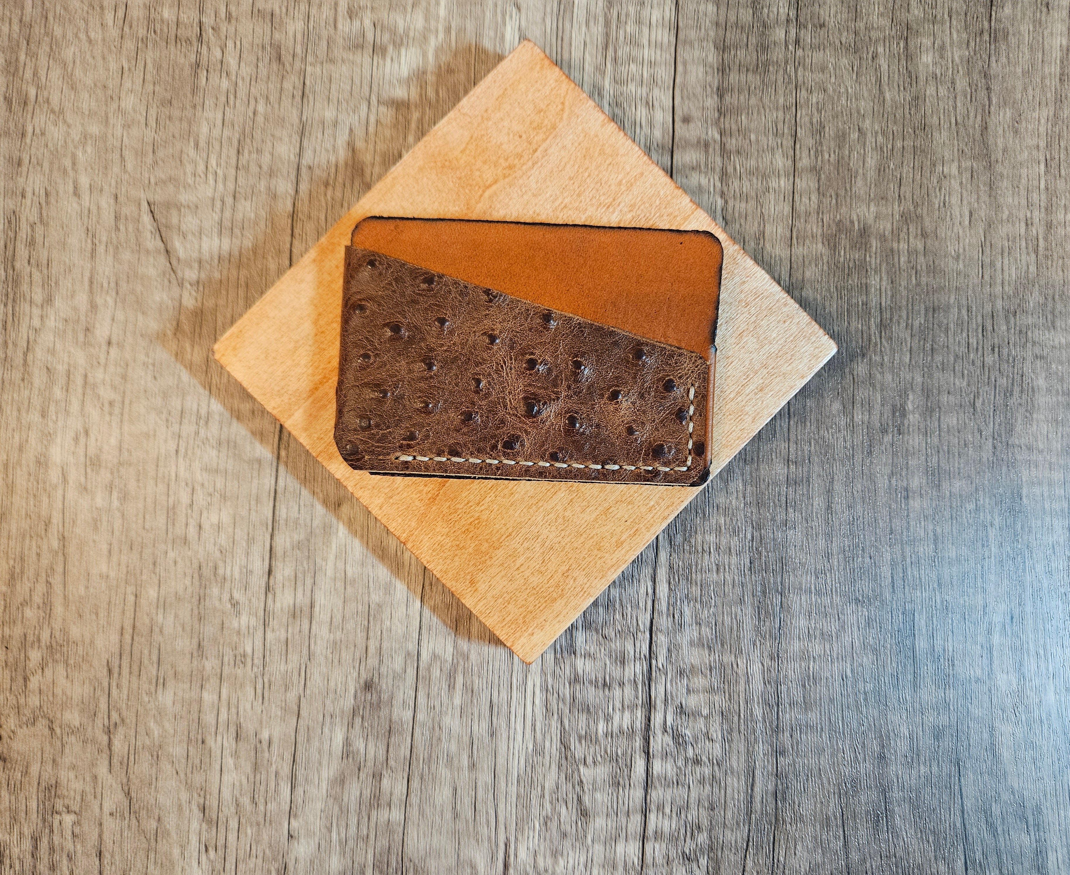 The Hearthside Pocket Trio — All-Cow Leather Wallet