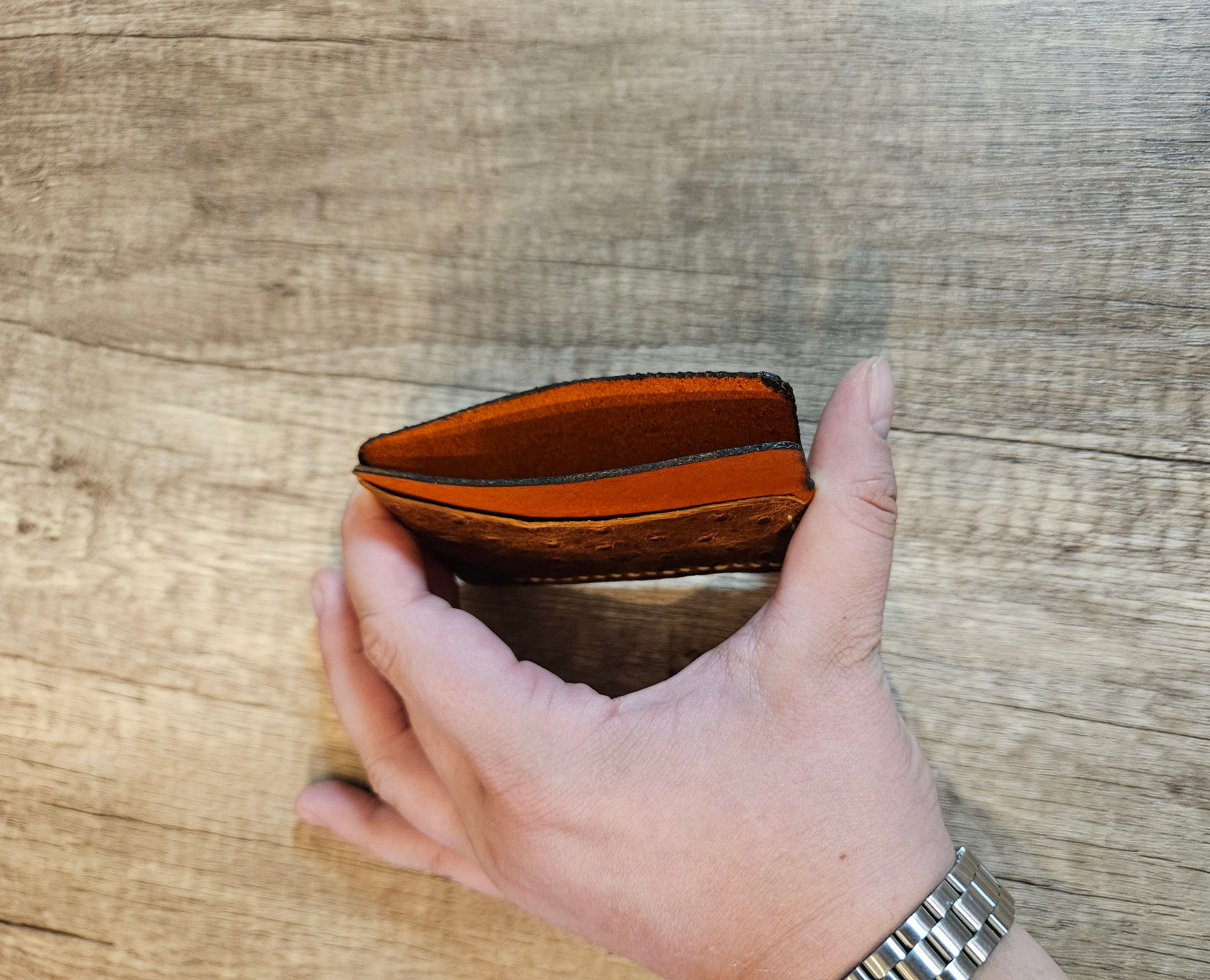 The Hearthside Pocket Trio — All-Cow Leather Wallet