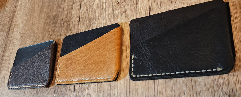 The Hearthside Pocket Trio Bison Leather Wallet & Keychain Gift Set