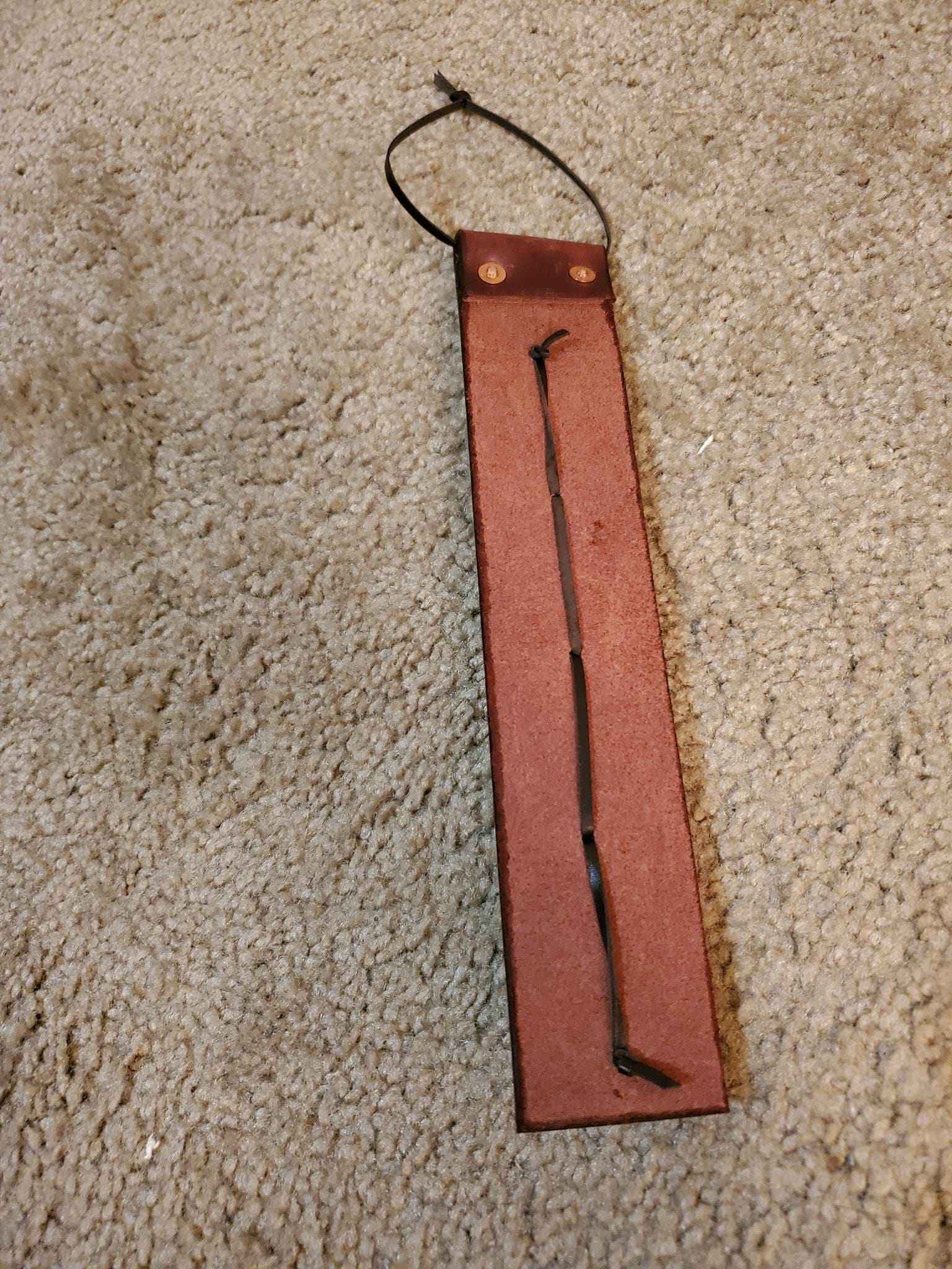 Holiday Bells - Real Leather Dog Potty Training Door Bell & Door Security Solution