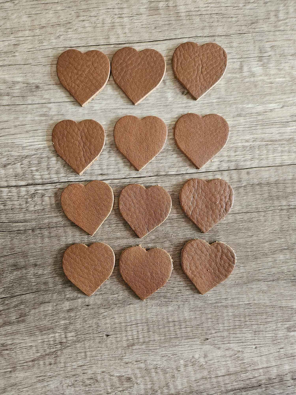 Leather DIY Craft Supplies - Brown Chrome Tan Earrings