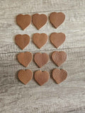 Leather DIY Craft Supplies - Brown Chrome Tan Earrings