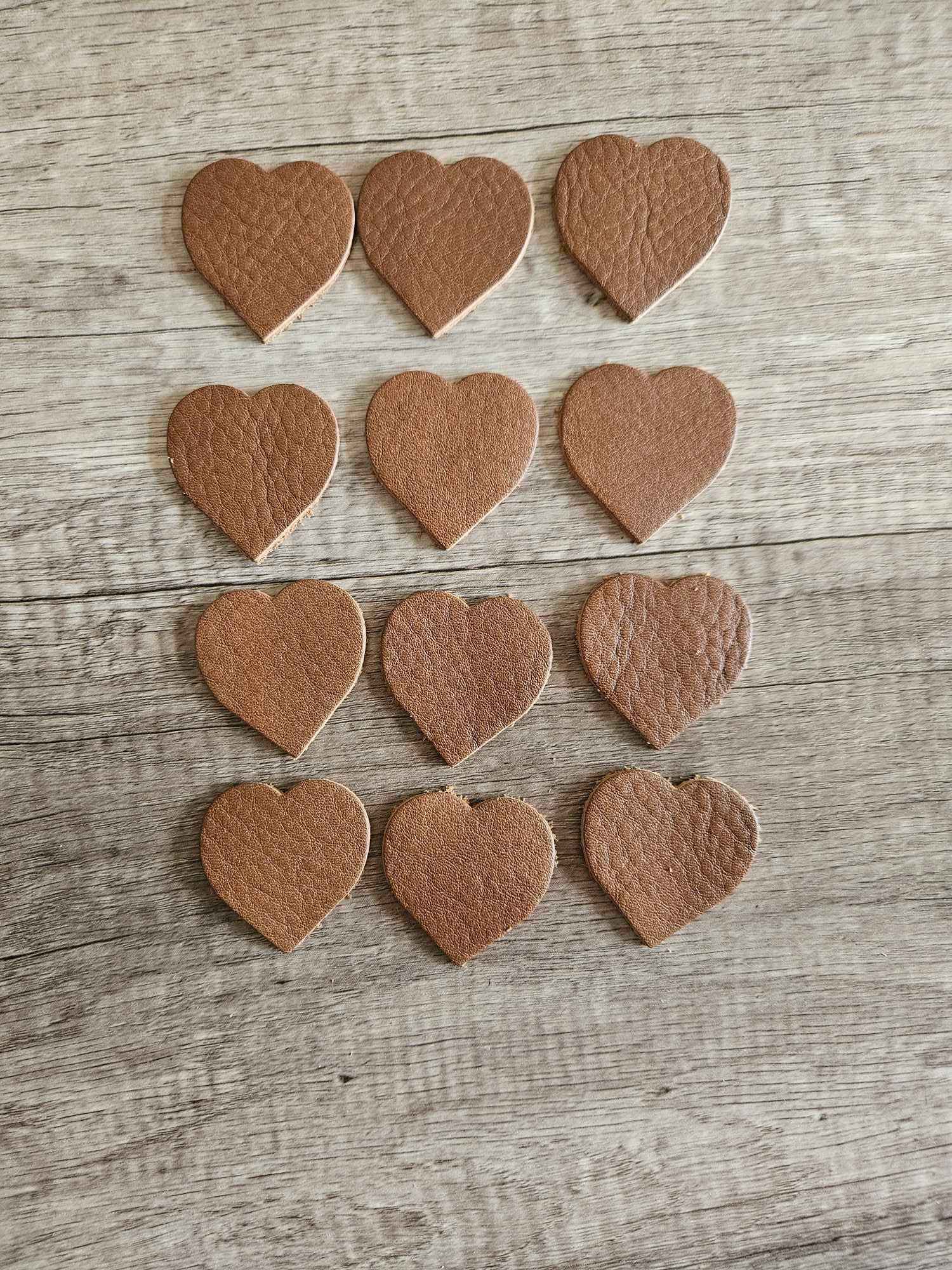 Leather DIY Craft Supplies - Brown Chrome Tan Earrings