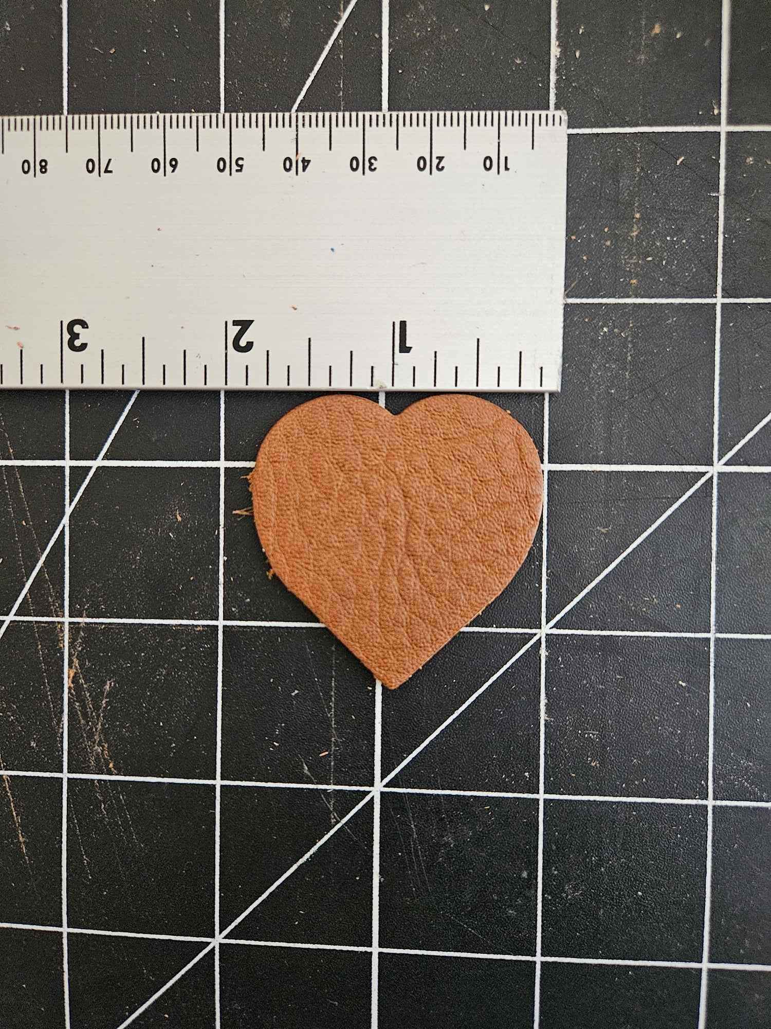 Leather DIY Craft Supplies - Brown Chrome Tan Earrings