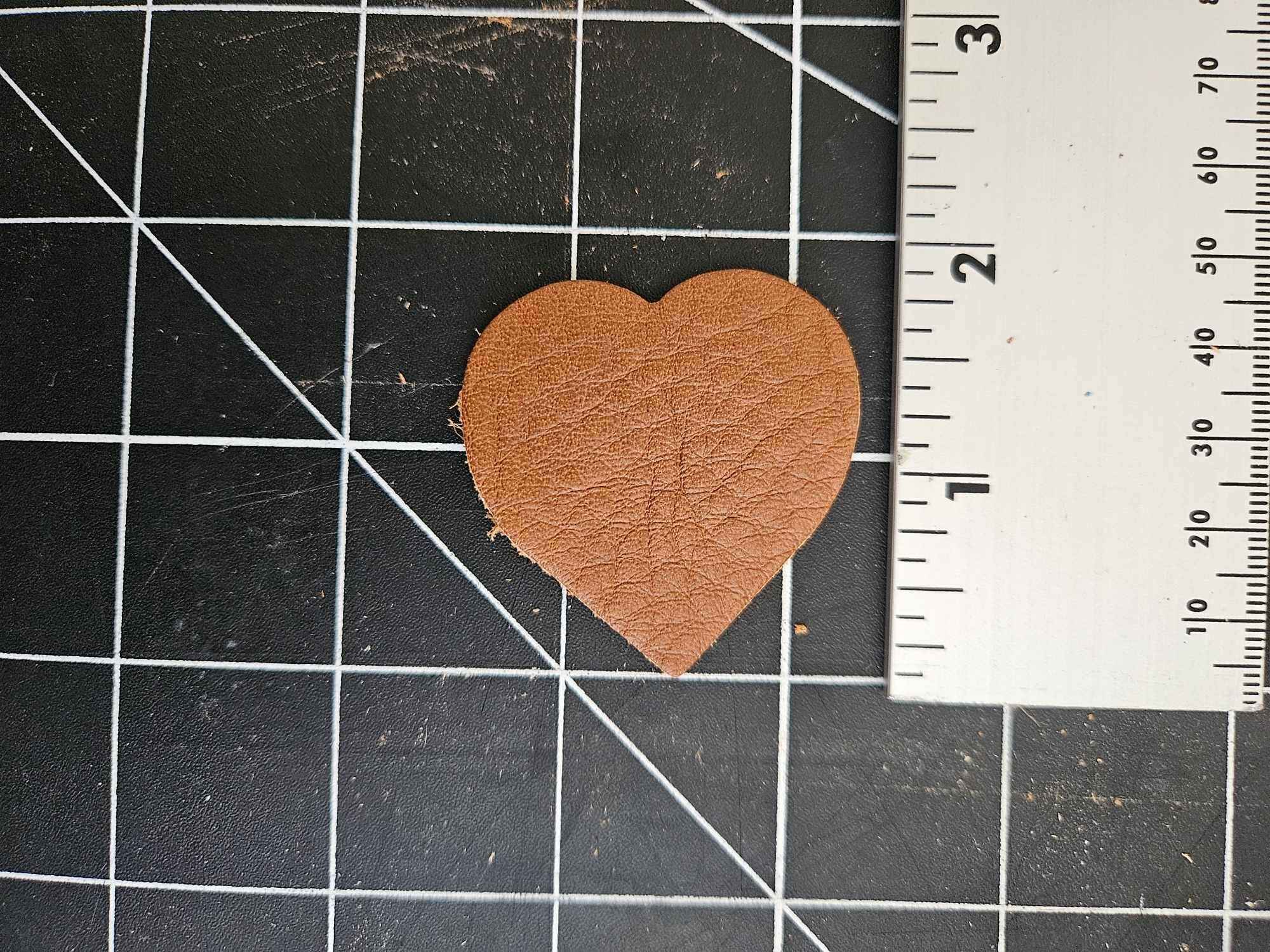Leather DIY Craft Supplies - Brown Chrome Tan Earrings