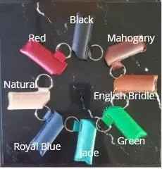 Lighter Sleeve Leather Keychain