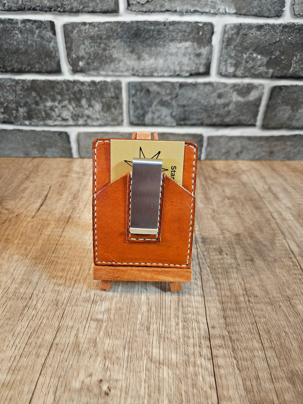 The Wayfarer Leather Money Clip Wallet