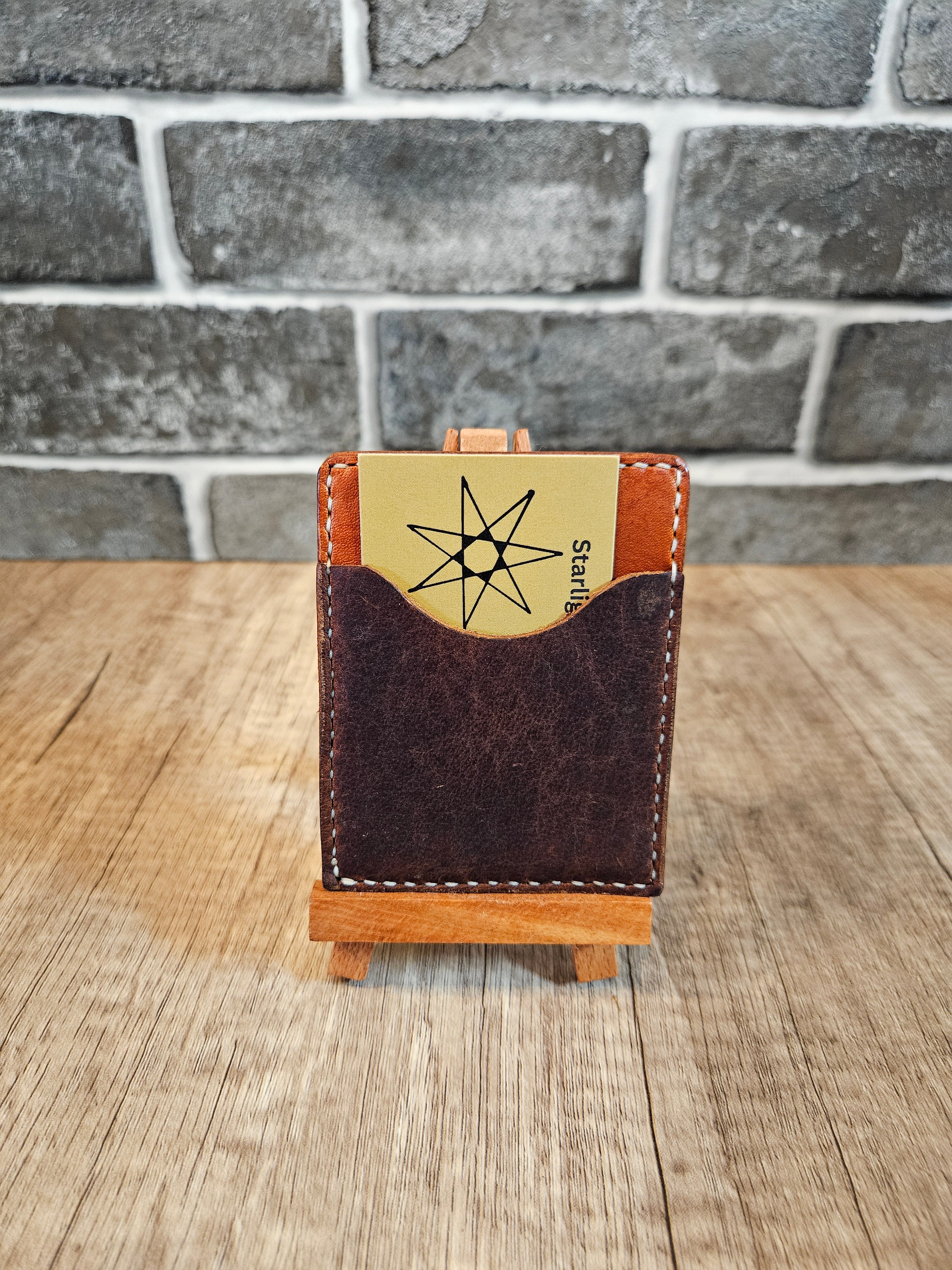 The Wayfarer Leather Money Clip Wallet