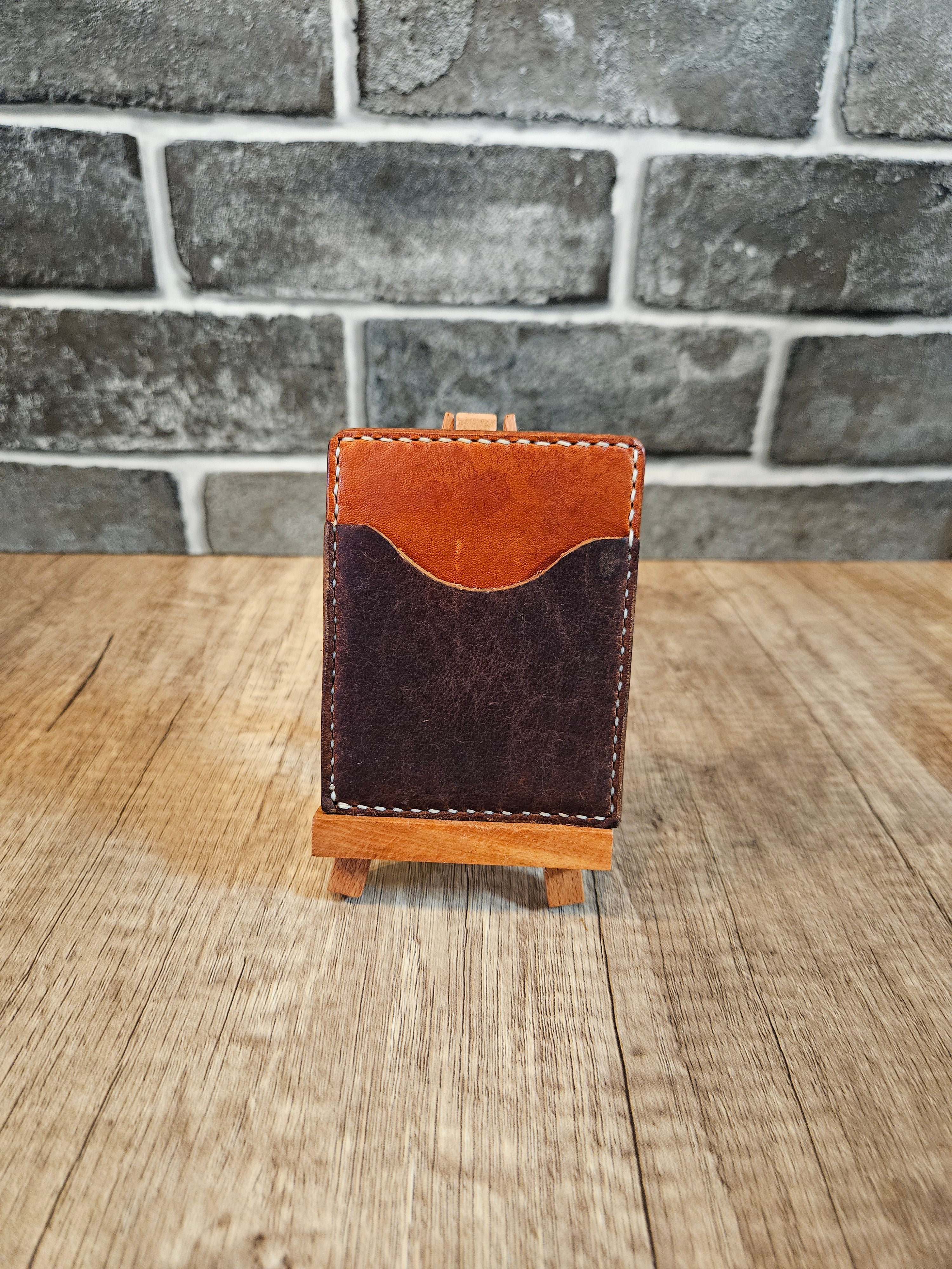 The Wayfarer Leather Money Clip Wallet
