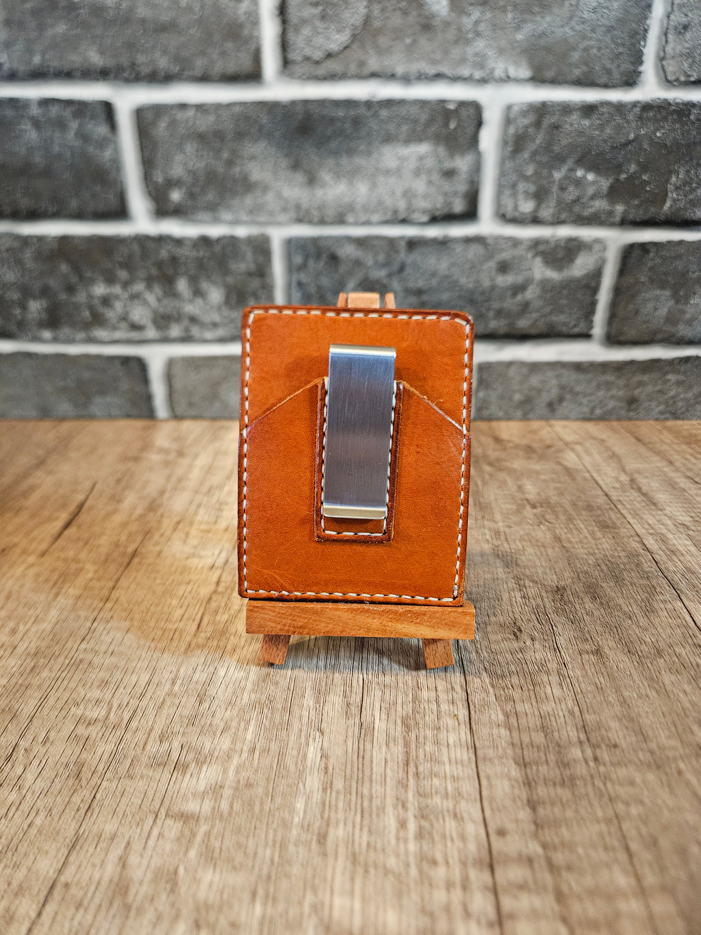 The Wayfarer Leather Money Clip Wallet