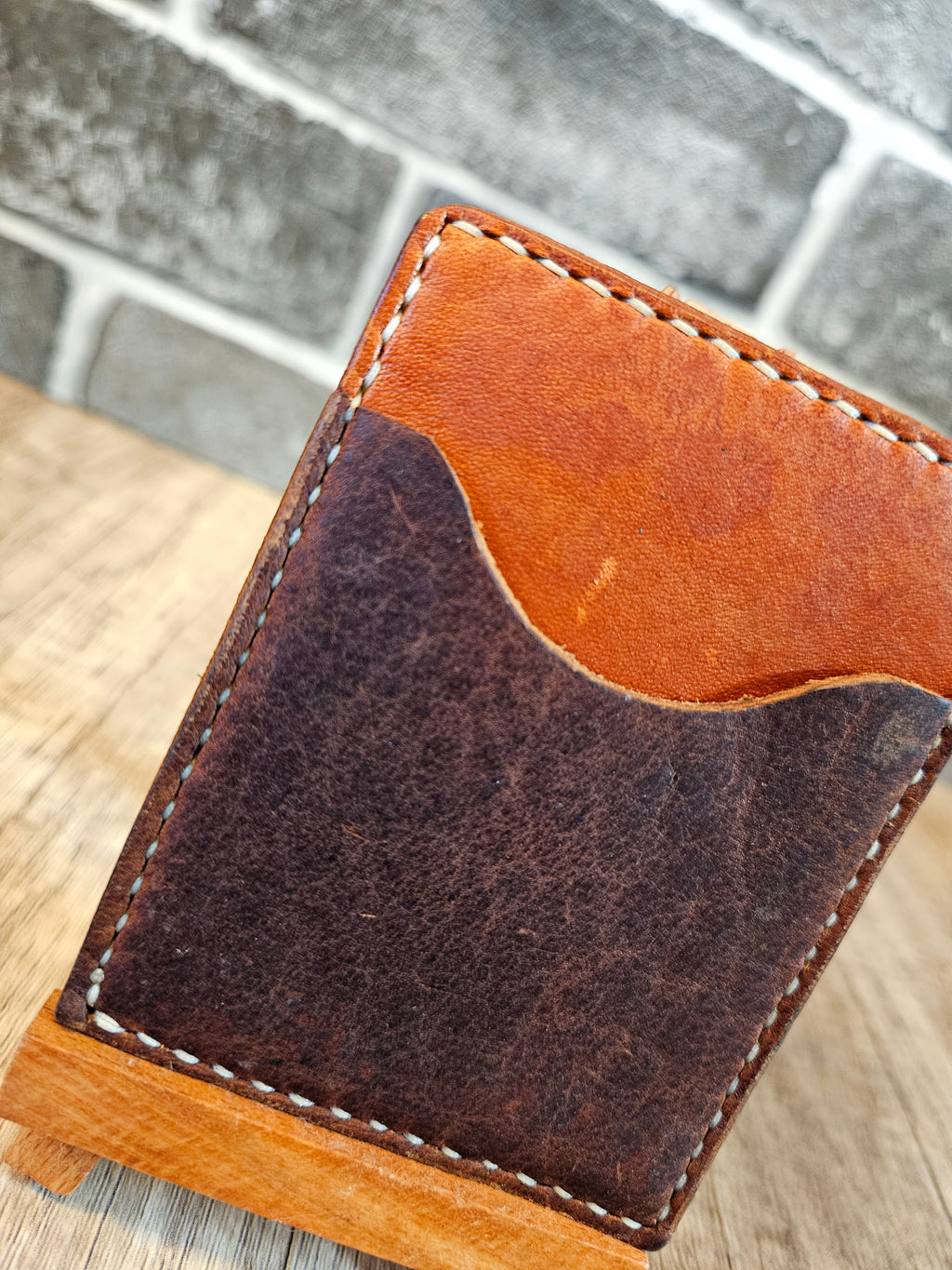 The Wayfarer Leather Money Clip Wallet