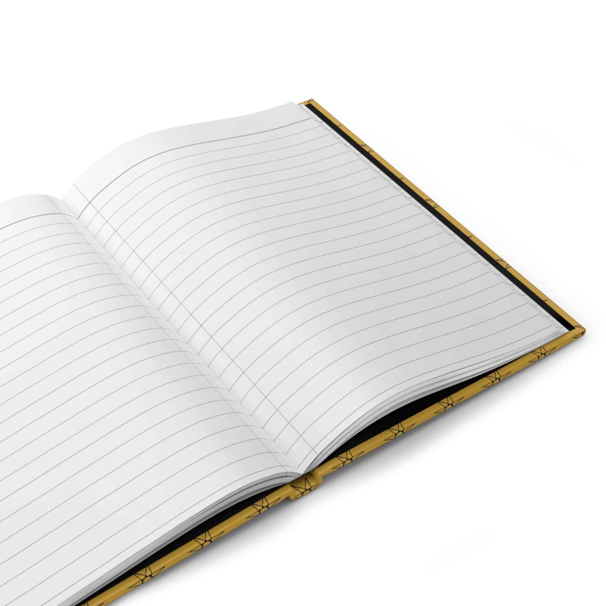 Starburst Yellow Hardcover Journal A5 | Matte